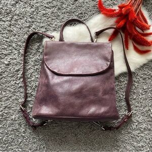 Roots Genuine Leather Backpack